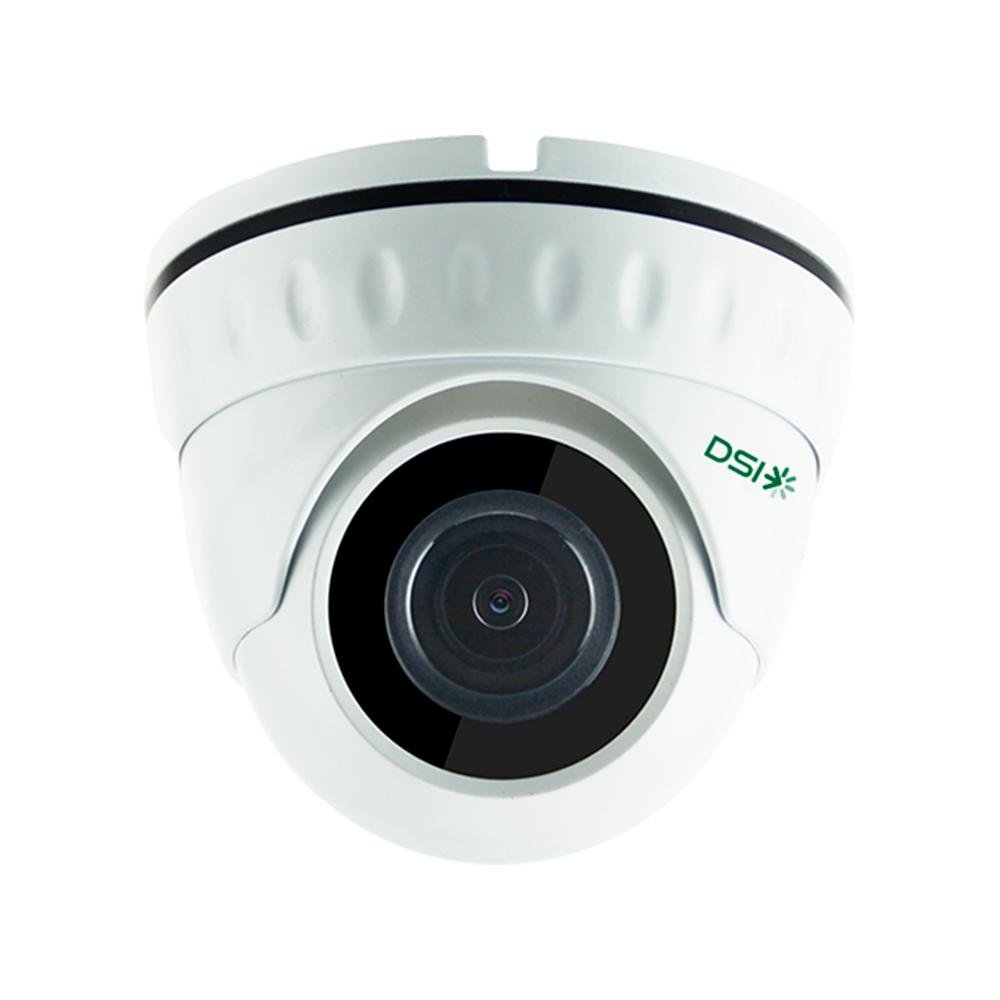 Câmera de Segurança DSI Dome Digital, 4 em 1, Full HD, 1080p, Infravermelho, Branco - DVVH-212712SL