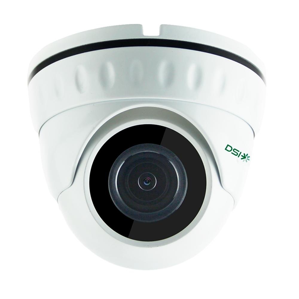 Camera de Seguranca DSI Dome Digital, 4 em 1, Multi Tecnologias, IR40, IP67, Full HD, Branco - DVVH-512712SL
