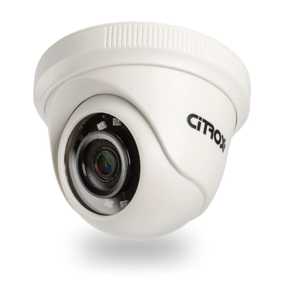 Câmera de Segurança Citrox Dome, HD 720p, 20m, Branco - Cx-2921d