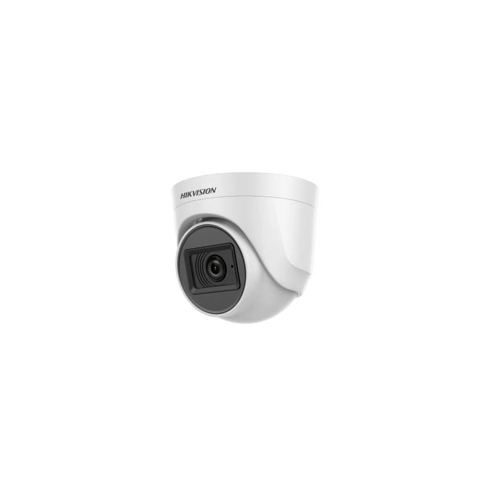 Camera Analogica Turret Hikvision, 2mp 2.8mm, Com Microfone - Ds-2ce76d0t-itpfs