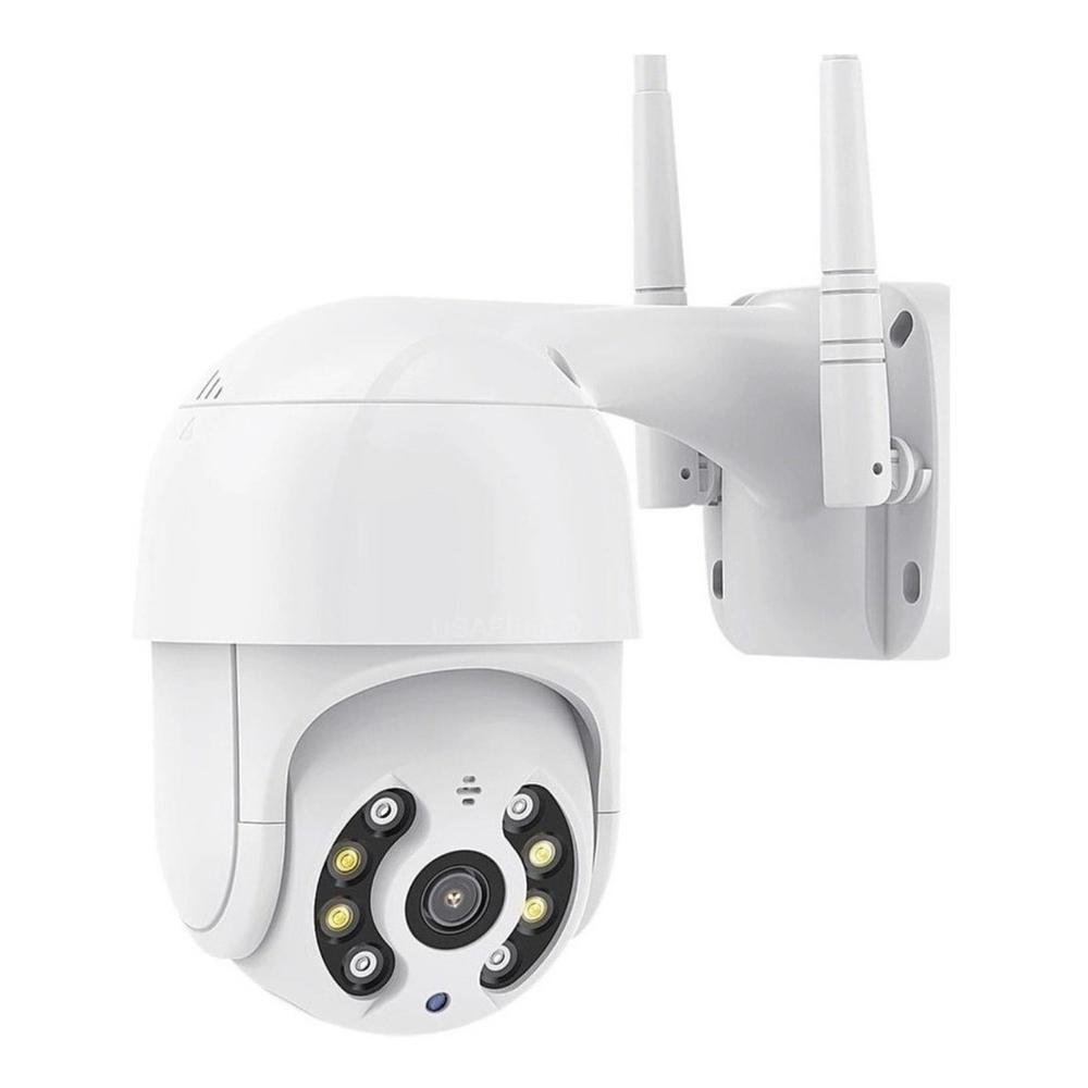 Câmera Smart, Wi-fi, Prova D'água, Infravermelho, Externa, HD, 1080 - Branco