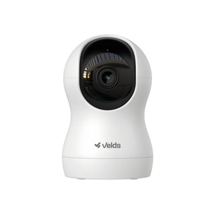 Câmera Interna Velds Ciptzw-3m Wi-fi 3mp 360º Até 10m Branca