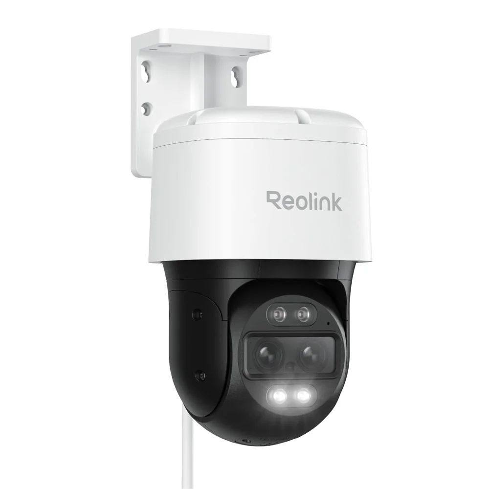 Câmera De Segurança Reolink Trackmix Wifi 4k Uhd Branca