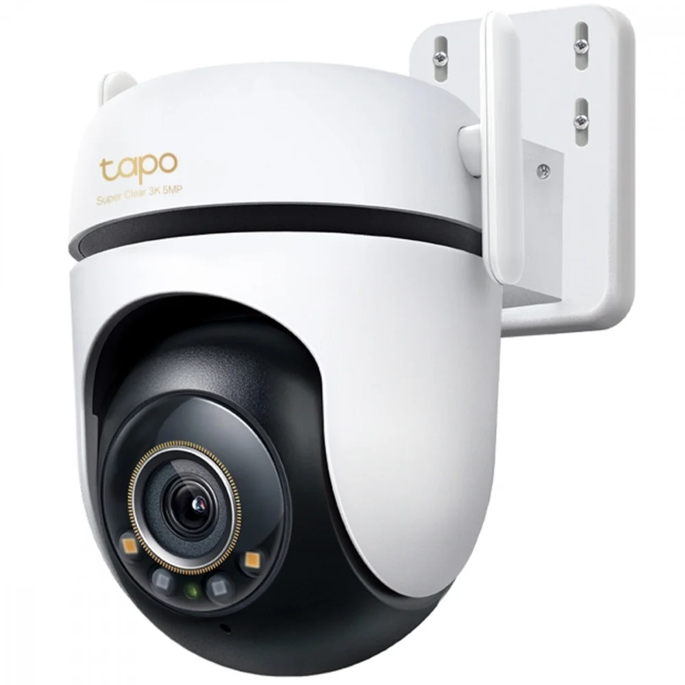 Câmera De Segurança Smart Tapo 3k 5mp Noturna Colorida 360 Wi-fi Ip66 - C530ws