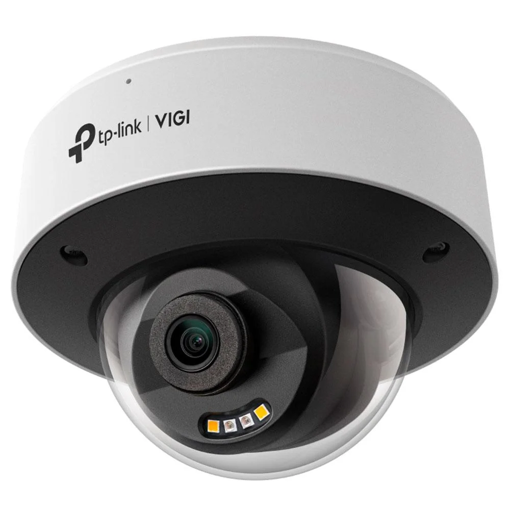 Camera De Rede Dome Vigi Externa De 8mp Insight S285(4mm) Full-color Tp-link