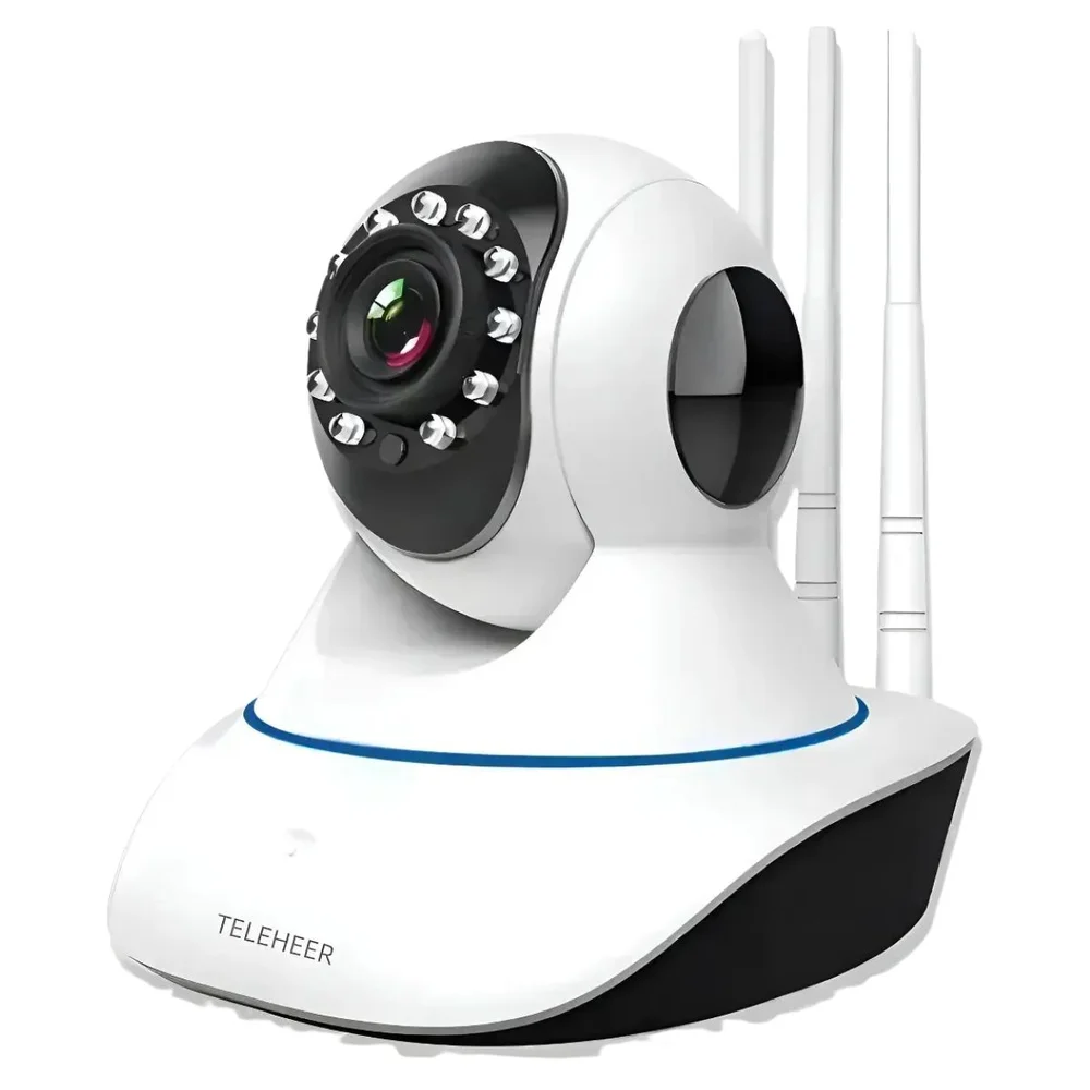 Câmera Ip Três Antenas Baba Eletrônica - Camera Baba 3 Antena