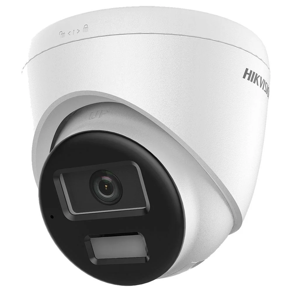 Câmera Hikvision Ip Live Guard Smart Hybrid Light 4mp Turret 2.8mm Ir 30m Mic Embutido Ip67 Ds-2cd1343g2-liu/sl