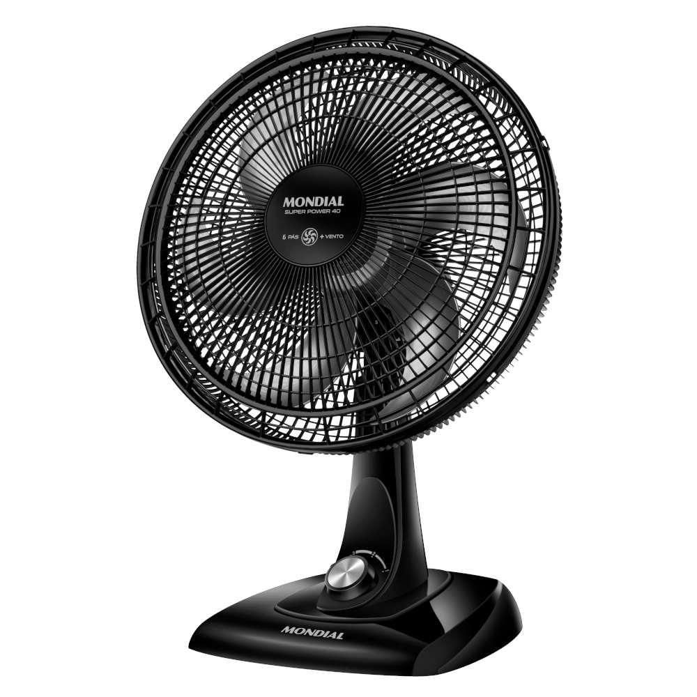 Ventilador 40cm Mondial Super Power Vsp-40-b 6 Pas - 4022-02