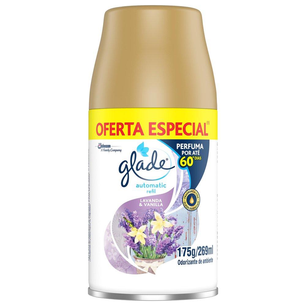 Refil Odorizador Glade Lavanda & Vanilla Automatic 269ml