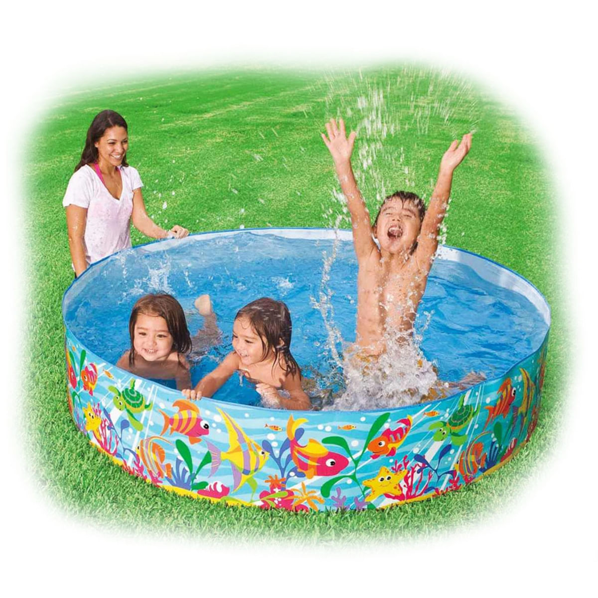 Piscina Snapset Oceano Divertido 977 Litros Intex