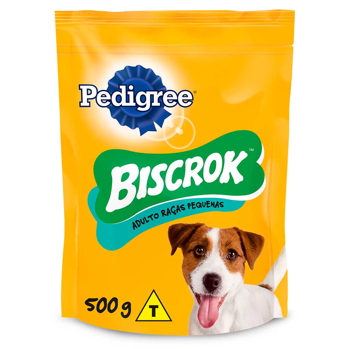 Biscoito Pedigree Biscrok para Cães Adultos Raças Pequenas 500 g