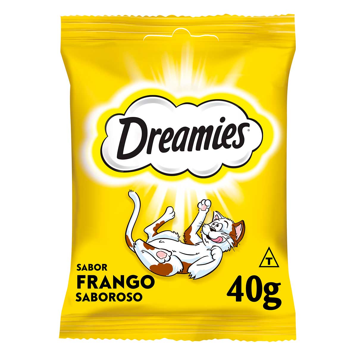 Petisco Dreamies Frango Para Gatos Adultos 40 g