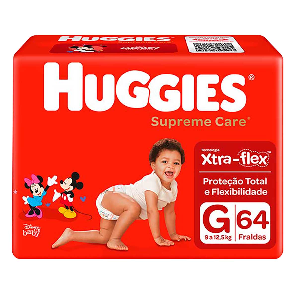 Fralda Huggies Supreme Care G - 64 Fraldas