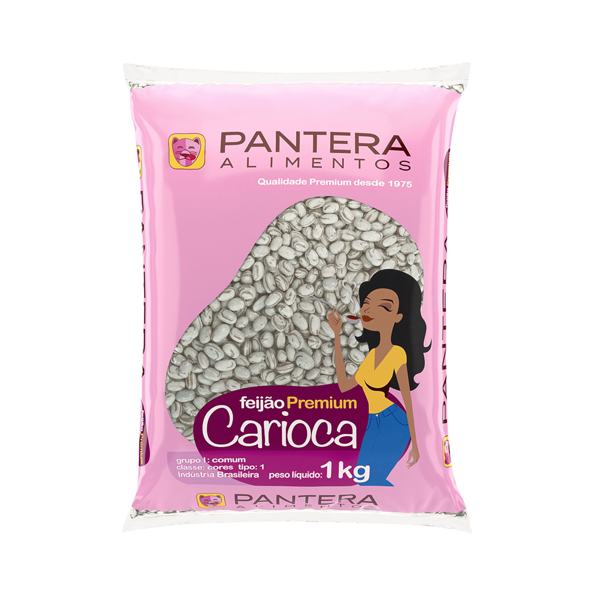 Feijão Carioca Tipo 1 Pantera 1Kg
