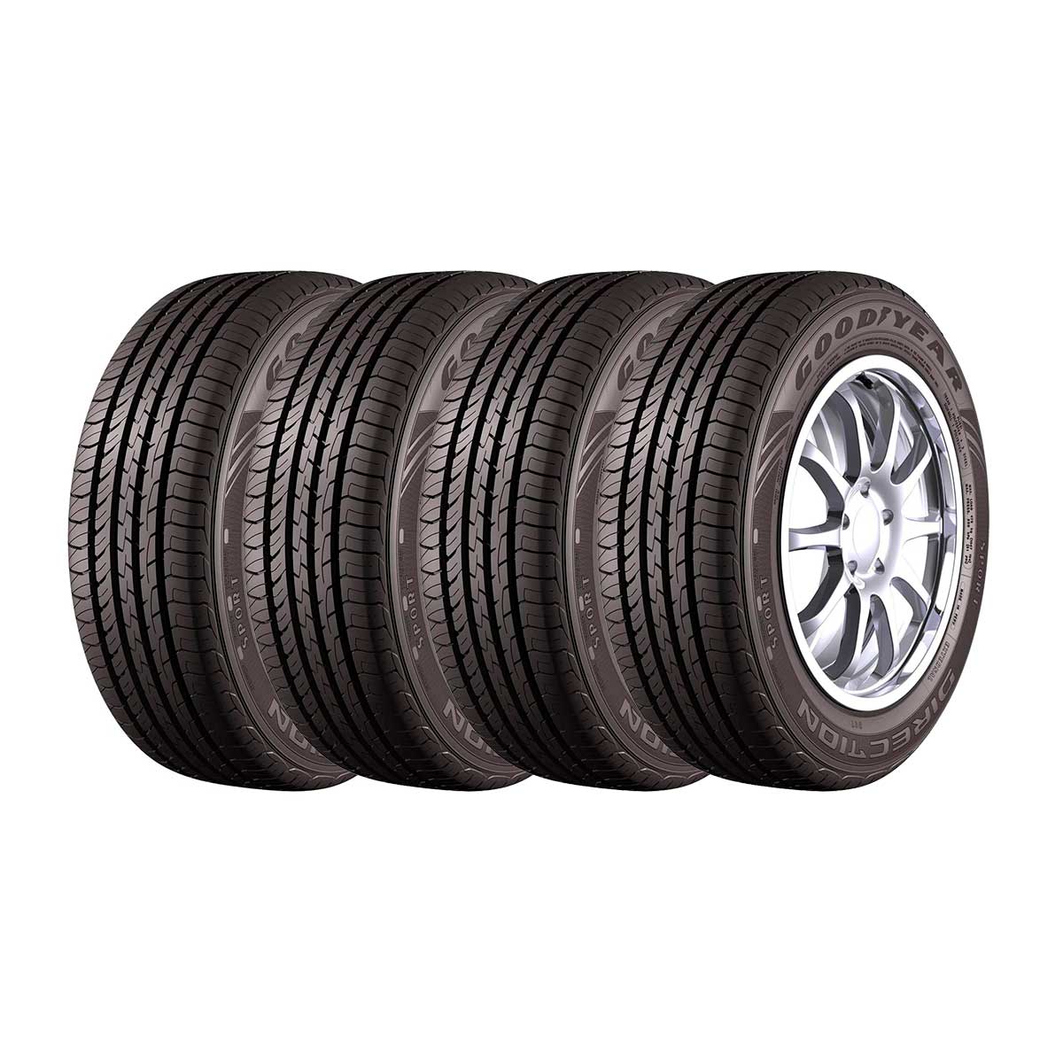 Kit 4 Pneus Aro 15 GOODYEAR SPORT 195  60R15 88V
