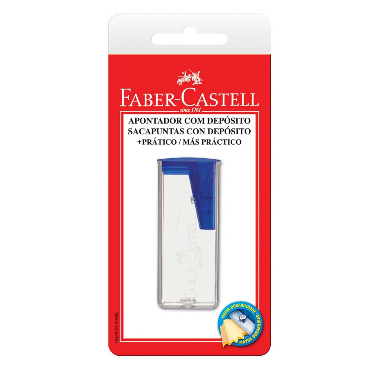 Apontador com Depósito Faber Castell