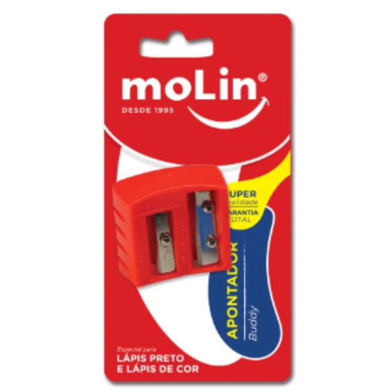 Apontador Buddy Blister Molin