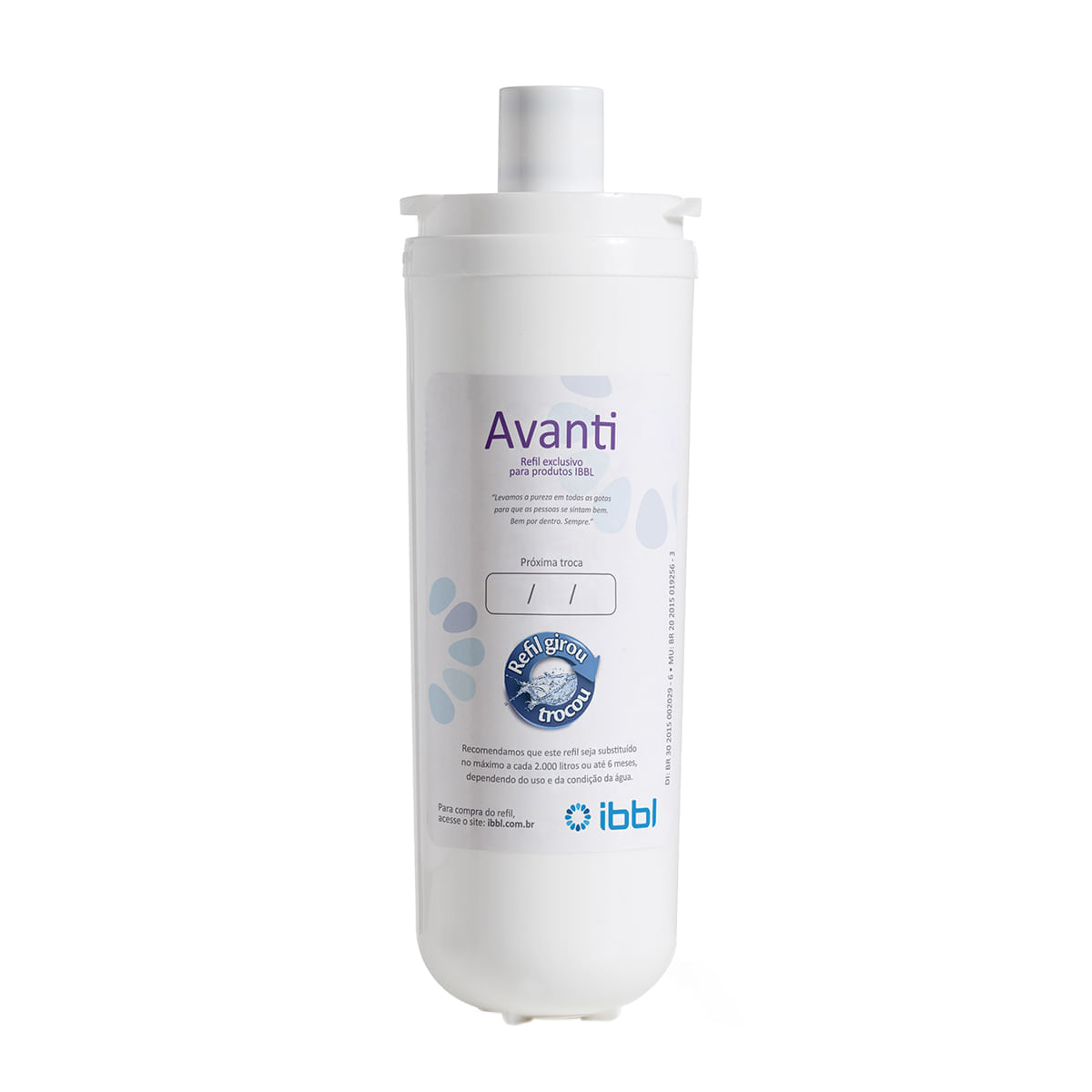 Refil para Purificador 1 Peça Avanti IBBL