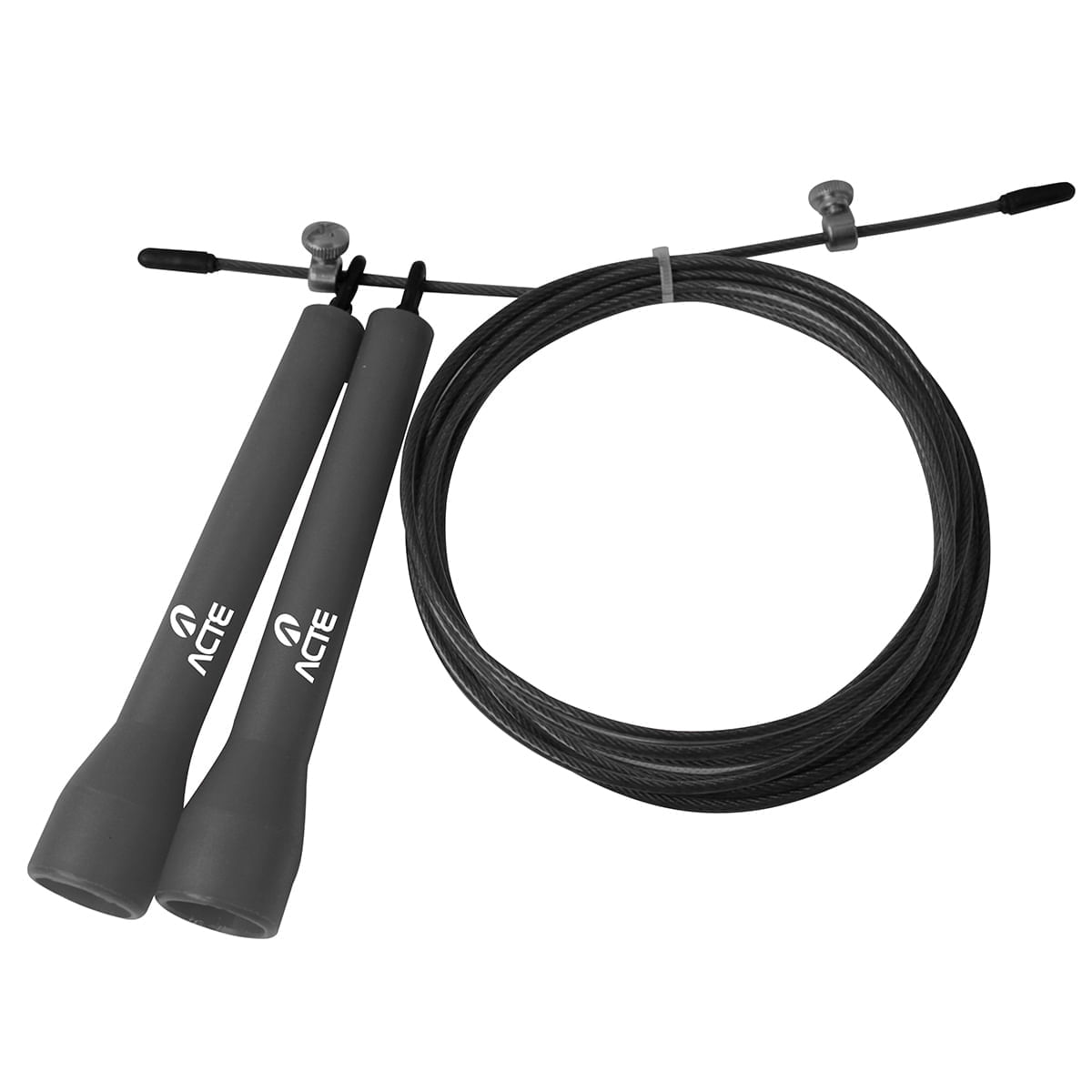Corda De Pular Crossfit Acte T79 3m Preta