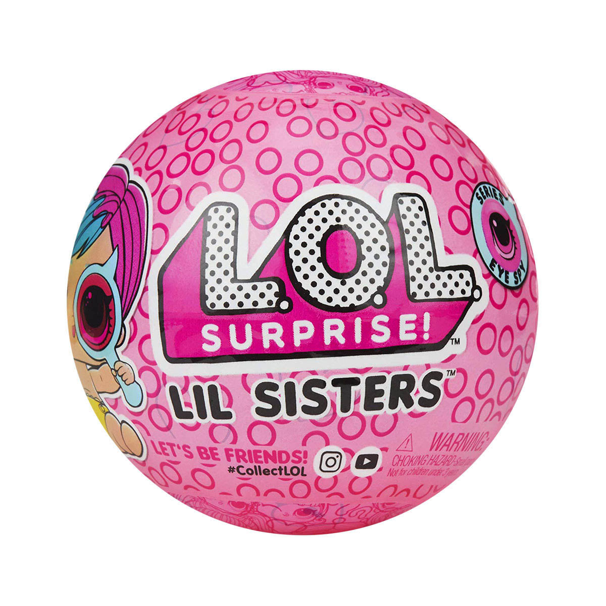 Boneca Colecionável L.O.L Surprise Lil Sisters Candide