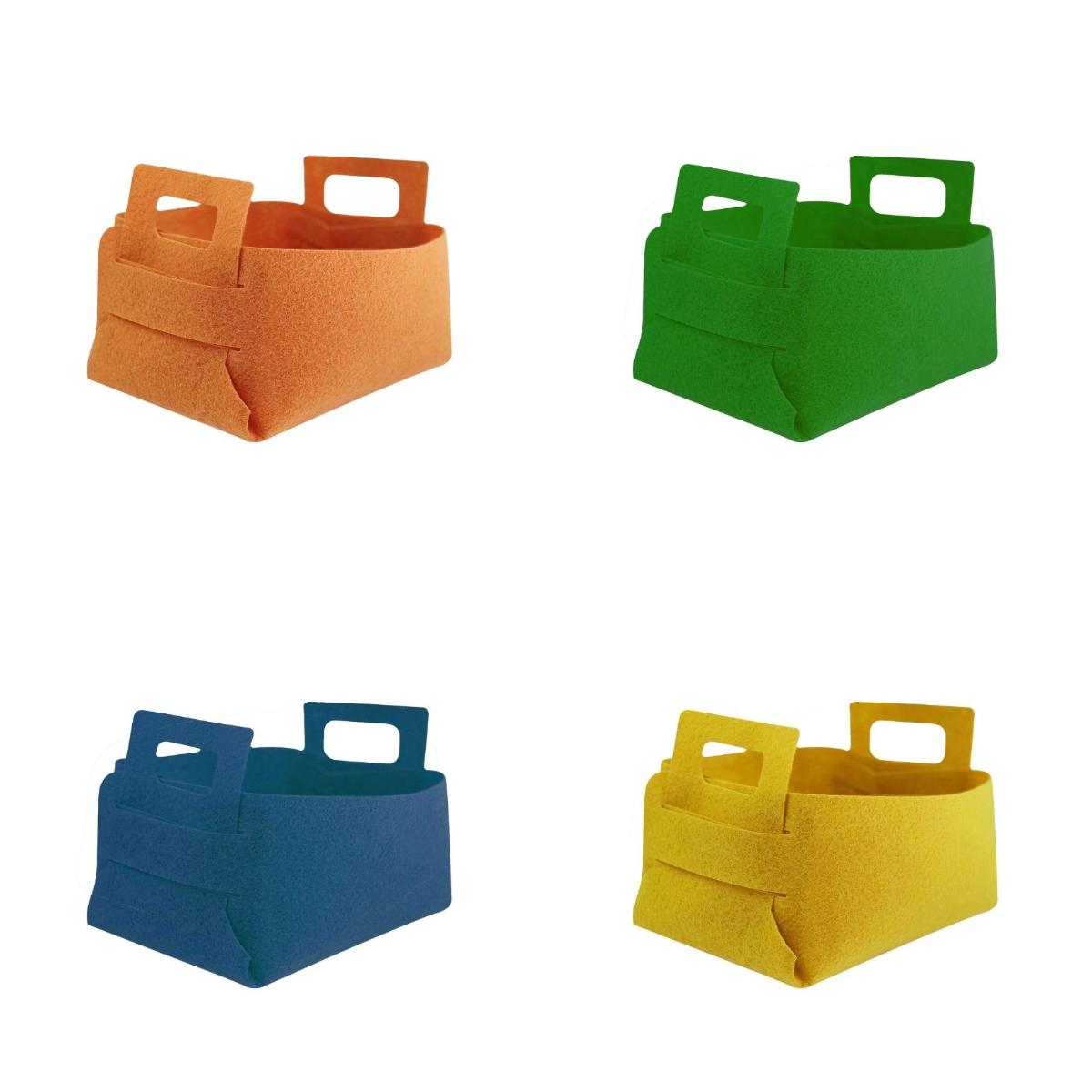 4 Cesto Organizador para Casa - Coloridos