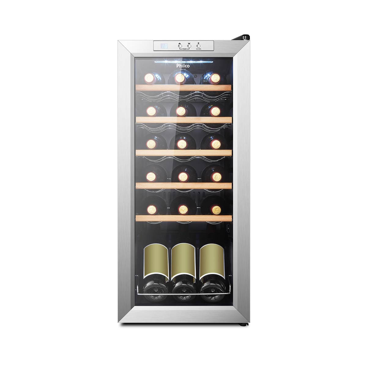 Adega Climatizada Philco PAD18I 18 Garrafas com Controle de Temperatura 110V