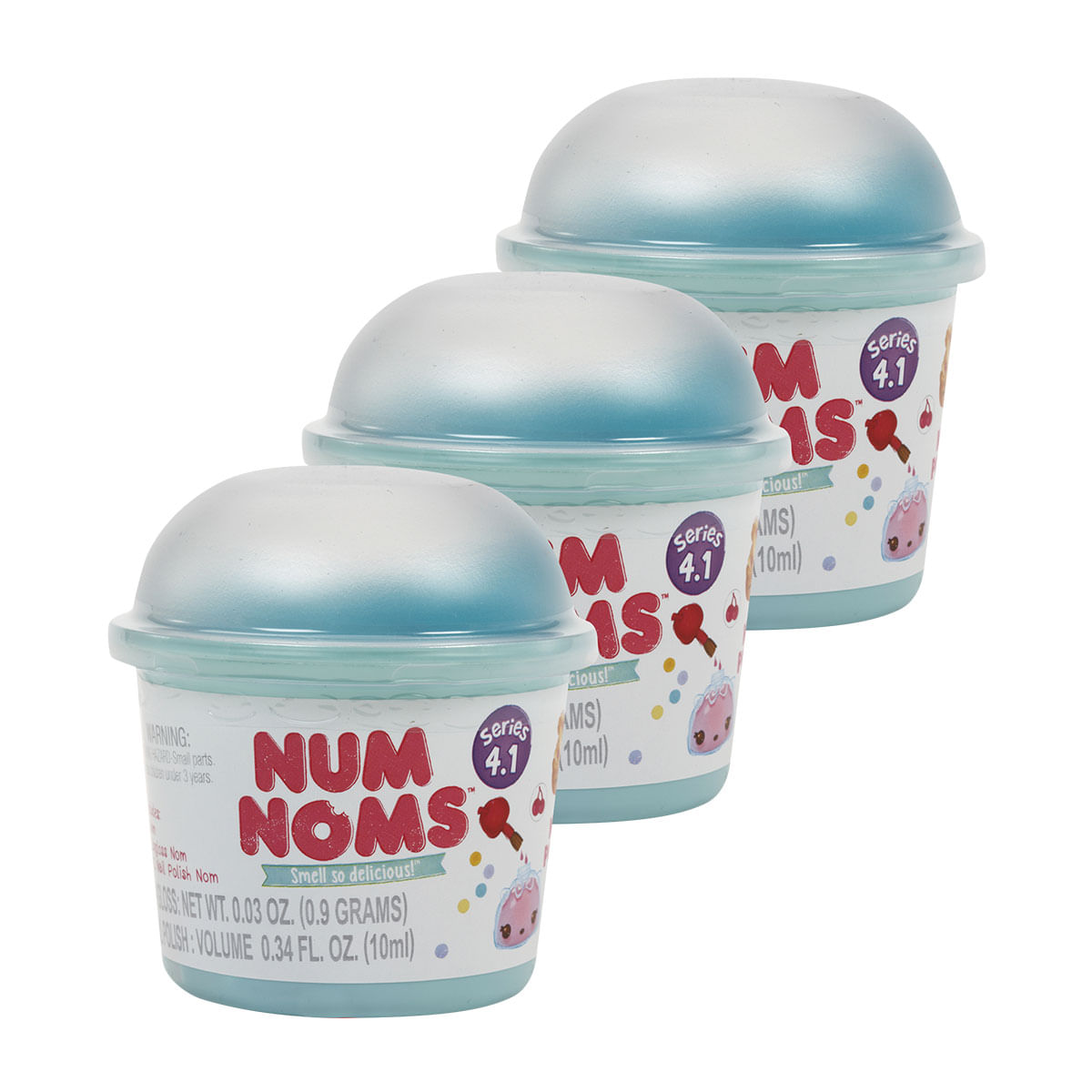 Kit de Bonecos Colecionáveis LipGloss Candide Num Noms Edição 3.2 3 Unidades