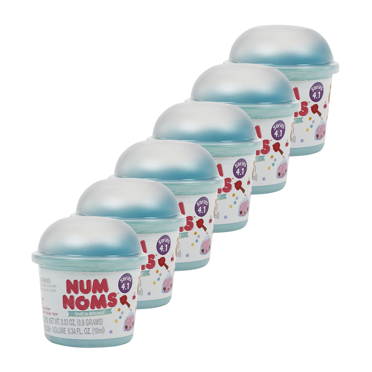 Kit de Bonecos Colecionáveis LipGloss Candide Num Noms Edição 3.2 6 Unidades
