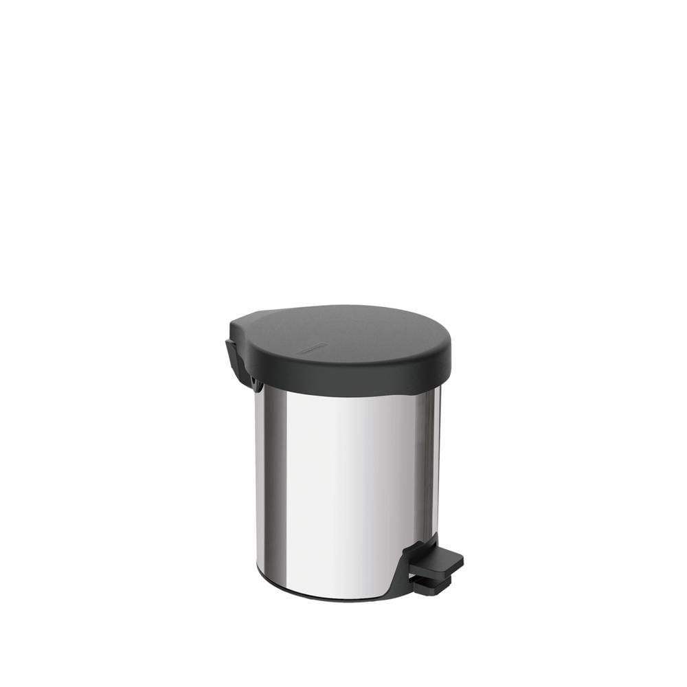 Lixeira Com Pedal New Tramontina Em Aço Inox 5 L