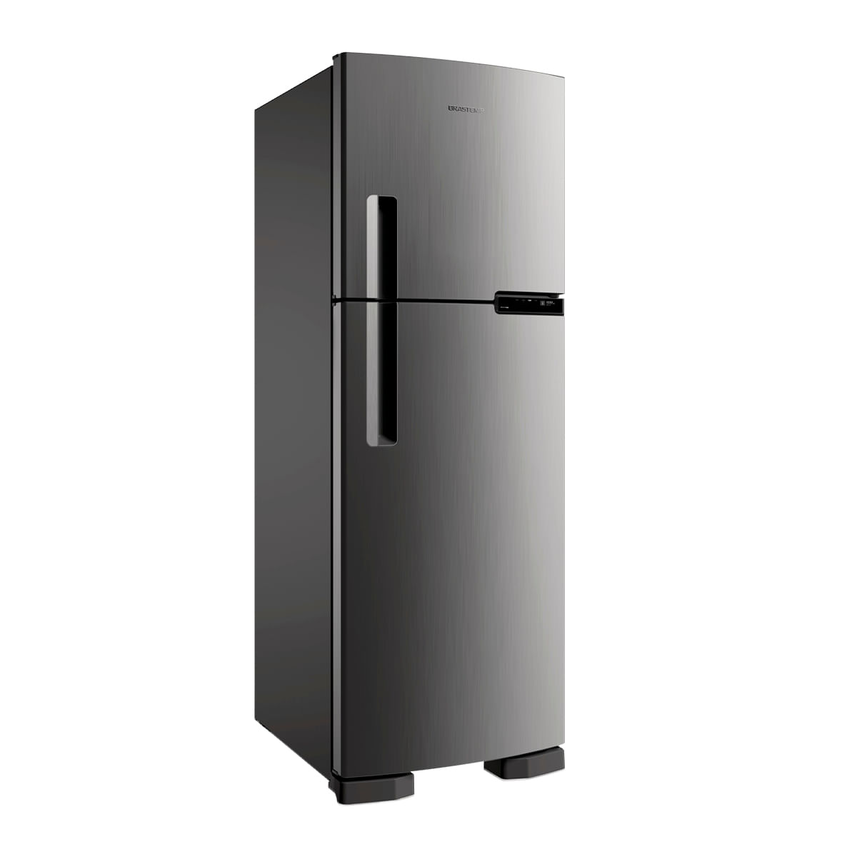Geladeira Brastemp 2 Portas Frost Free Duplex 375L Inox BRM44HK 220V