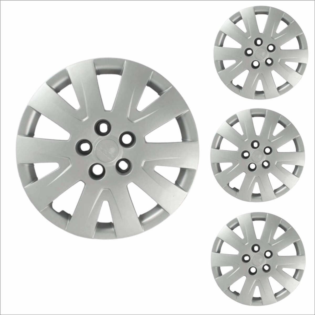 Jogo Calota Aro 15 Fox SpaceFox Polo 2010 2011 Volkswagen