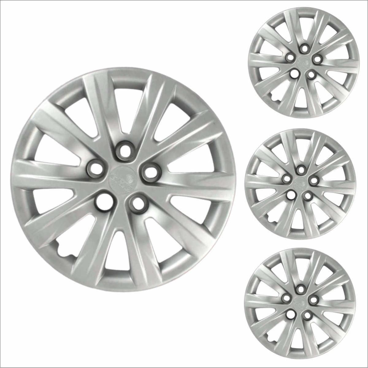 Jogo Calota Aro 15 Fox SpaceFox Polo 2012 2013 Volkswagen