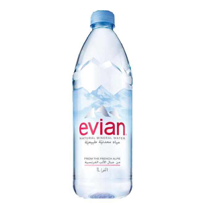 Água Mineral Evian PET 1000ml