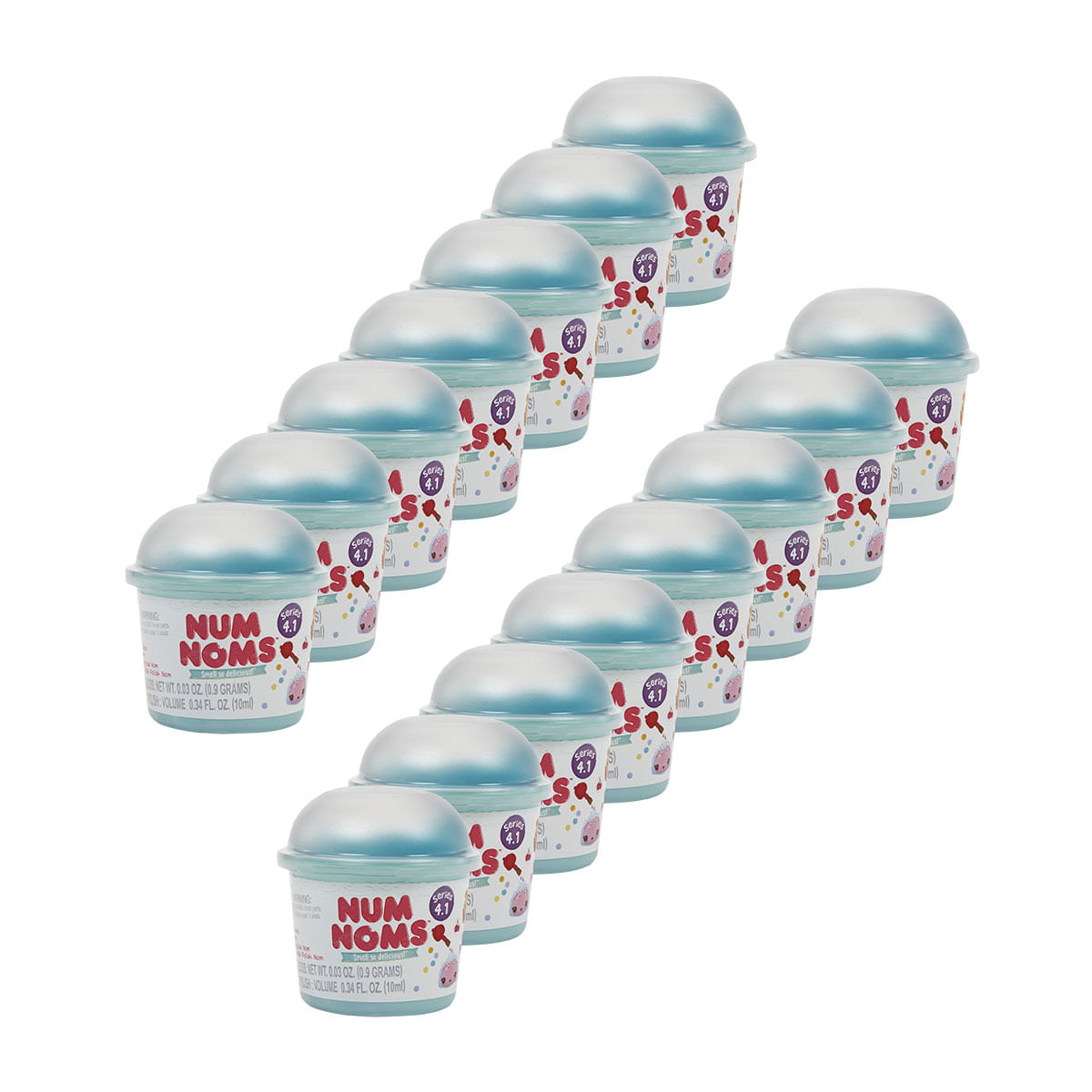 Kit de Bonecos Colecionáveis LipGloss Candide Num Noms Edição 3.2 15 Unidades