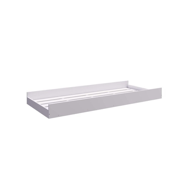 Berço Cama Multifuncional Com Cama Auxiliar 3 Gavetas Completa Móveis Branco