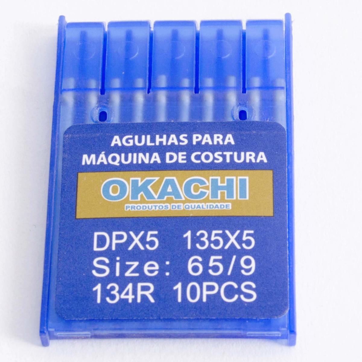 Agulha Reta Cabo Grosso com 10 DP5  9 Okachi