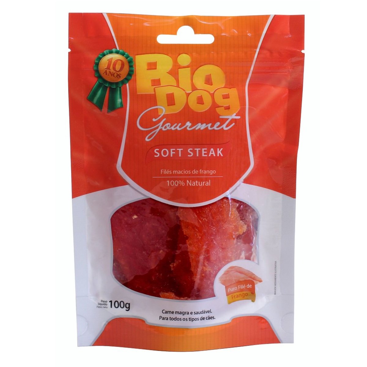 Biscoito Bio Dog para Cães Gourmet Soft Steak - 100g