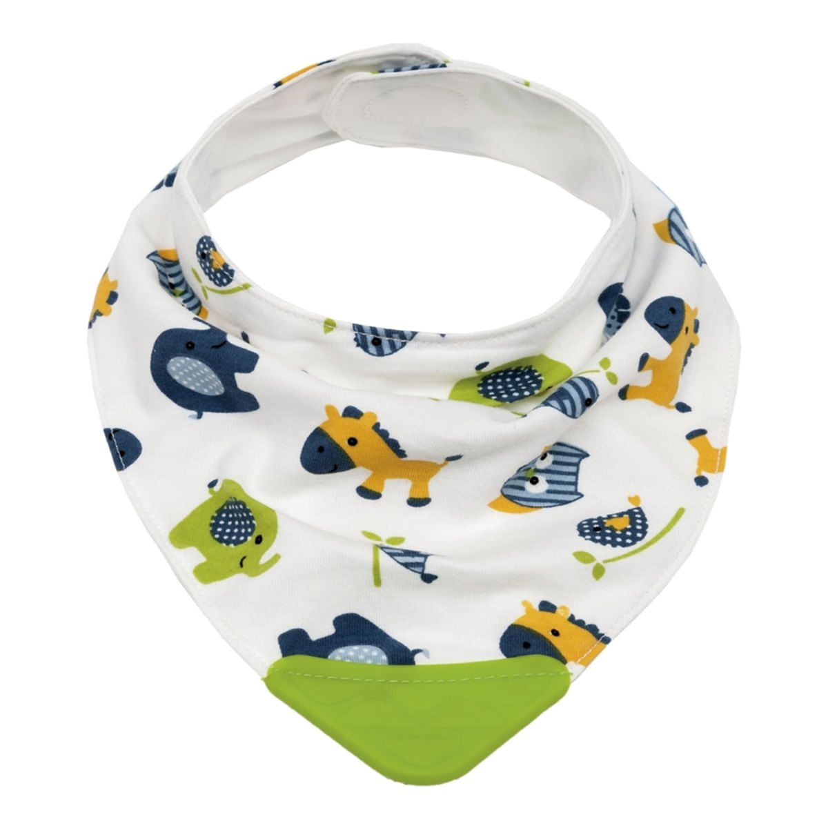 Babador Bandana Com Mordedor Verde Buba