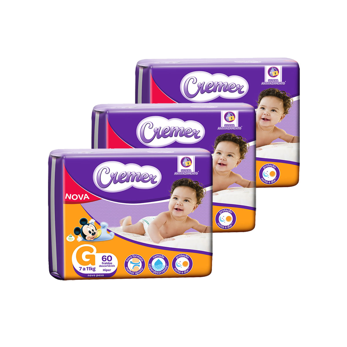 Kit Cremer Disney Hiper G 180 Unidades