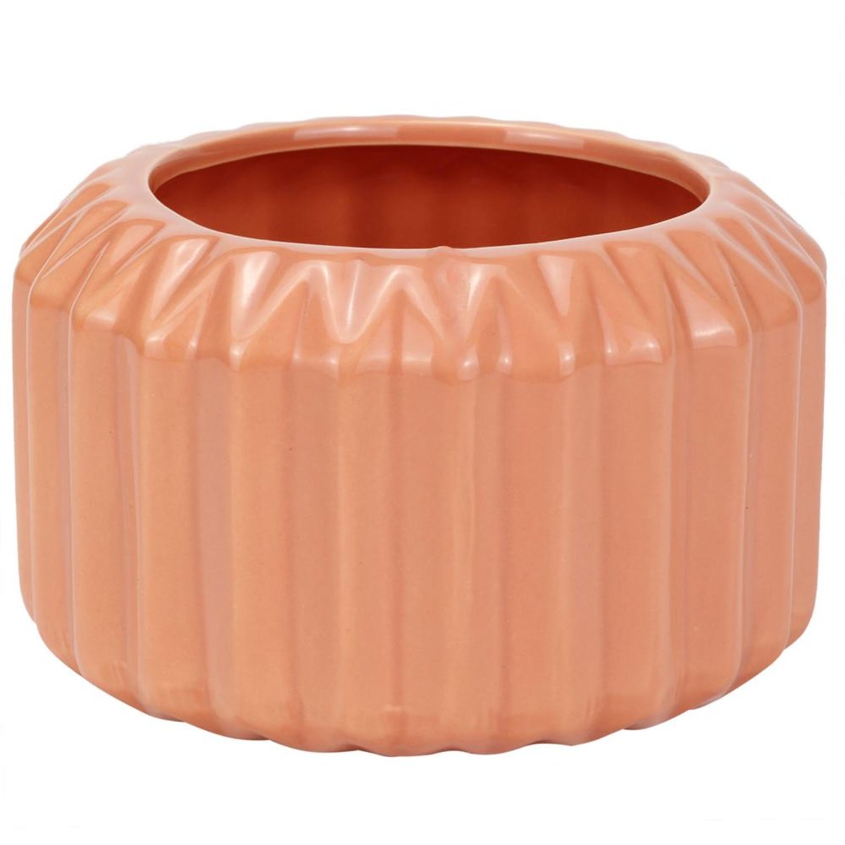 Vaso Decorativo em Cerà¢mica 13x8cm Rosa