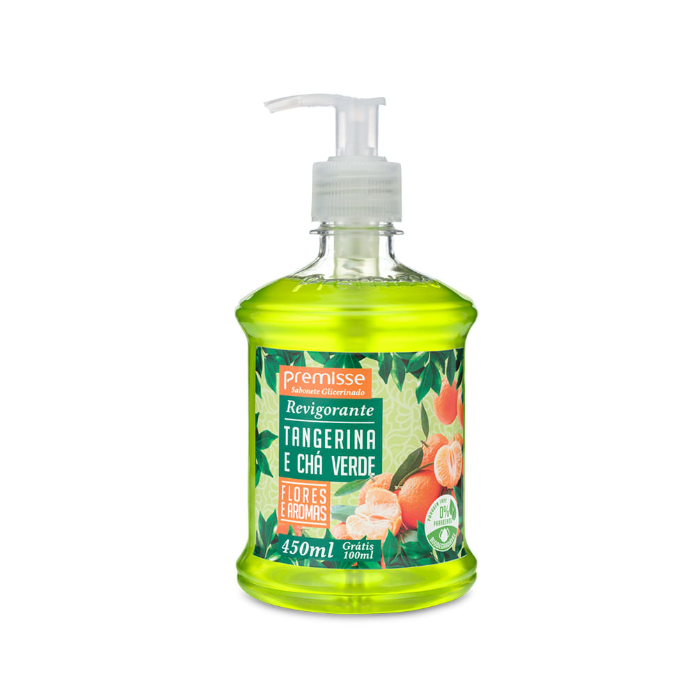 Sabonete Là­quido Tangerina E Chá Verde 450ml Premisse Premisse