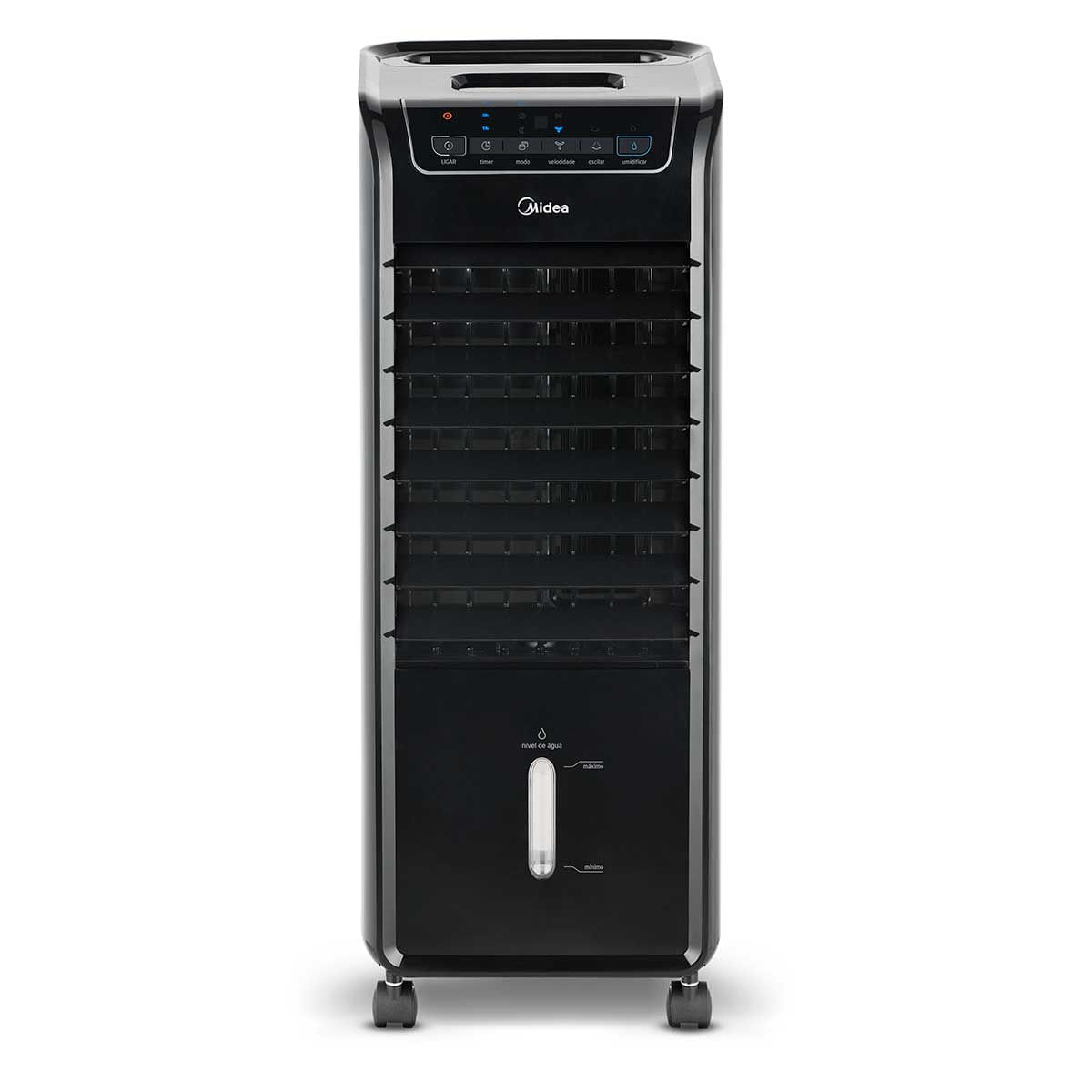 Climatizador de Ar Midea Opçàµes de Temperatura (frio) 3 Velocidades Refrigera Akap1 Preto 110V