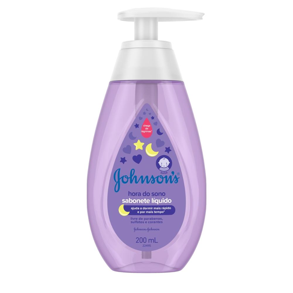 Sabonete Là­quido Johnson's Baby Hora do Sono 200ml