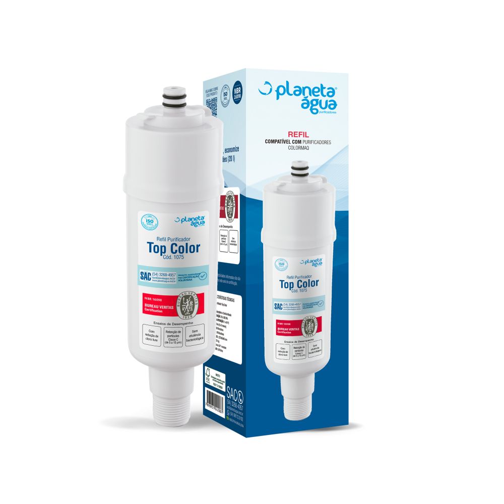 Refil Topcolor para Purificador Colormaq - Planeta àgua
