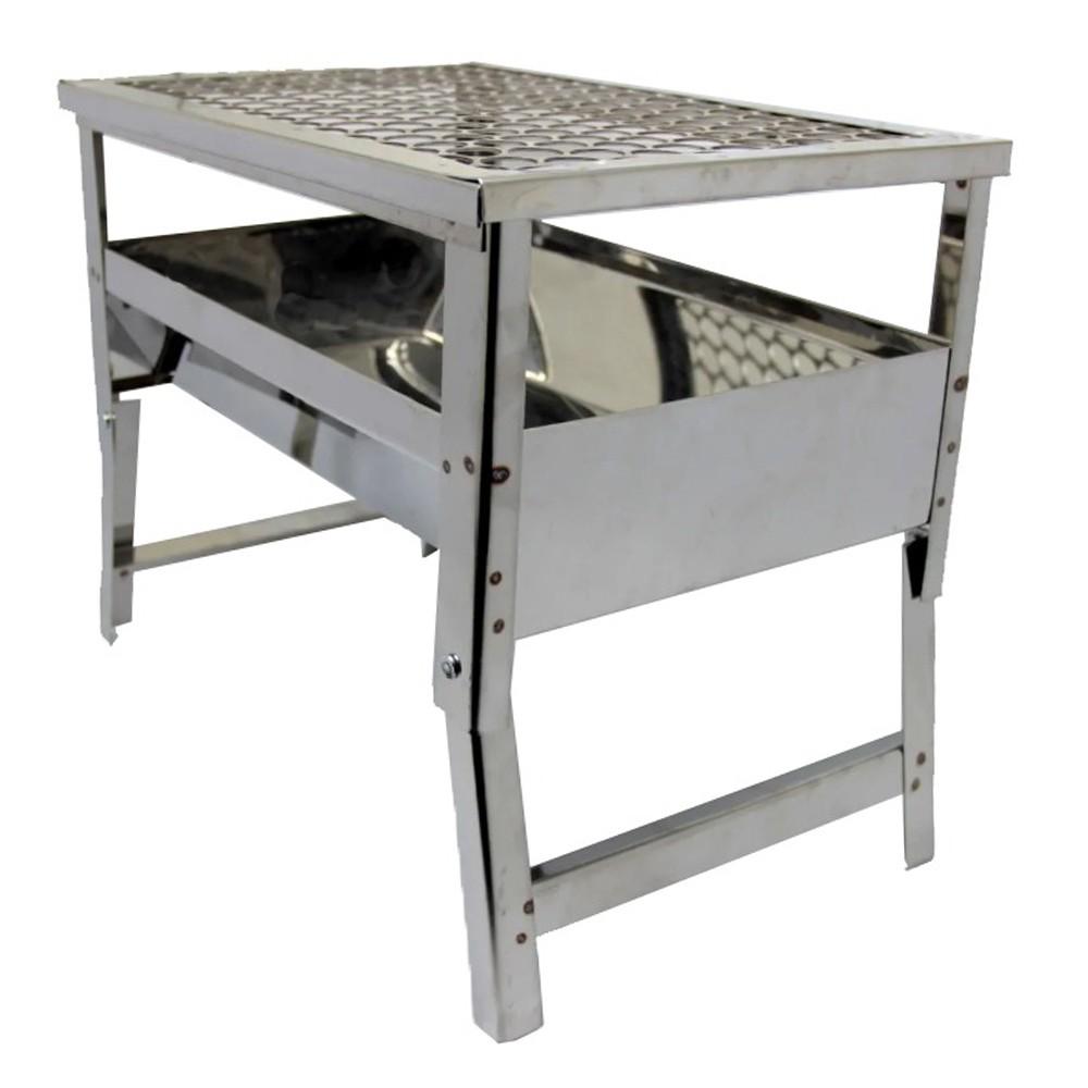 Churrasqueira Portátil de Inox R2 Miau R0073