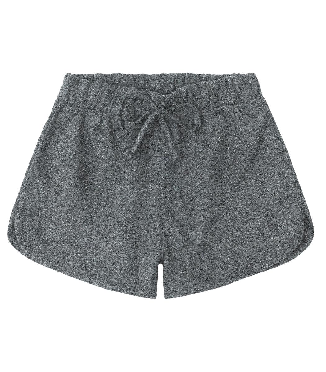 Shorts Rovitex Básicos Feminino Cinza 4
