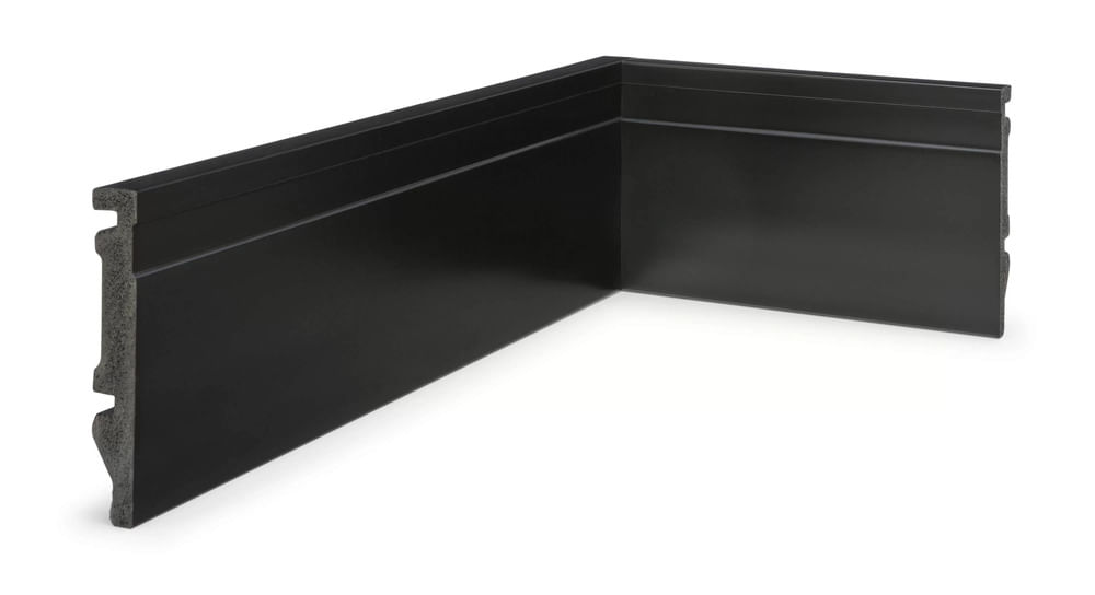 Rodapé Poliestireno 15mmx10cm Versatile Ruffino Metro Linear - caixa com 2,4 m