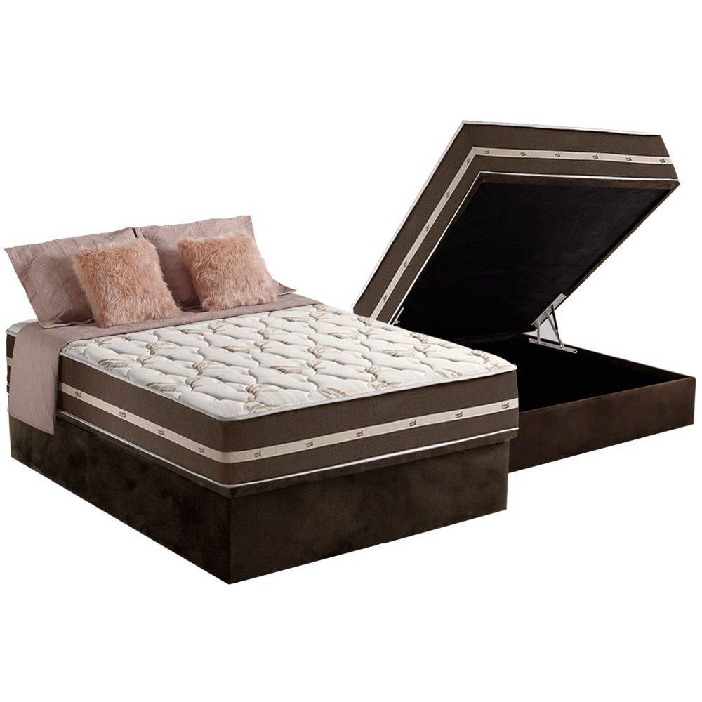 Conjunto Bau Colchao Anjos Classic Cama 138x188