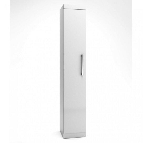 Guarda Roupa Modulado 1 Porta Cancun J&a Móveis Branco