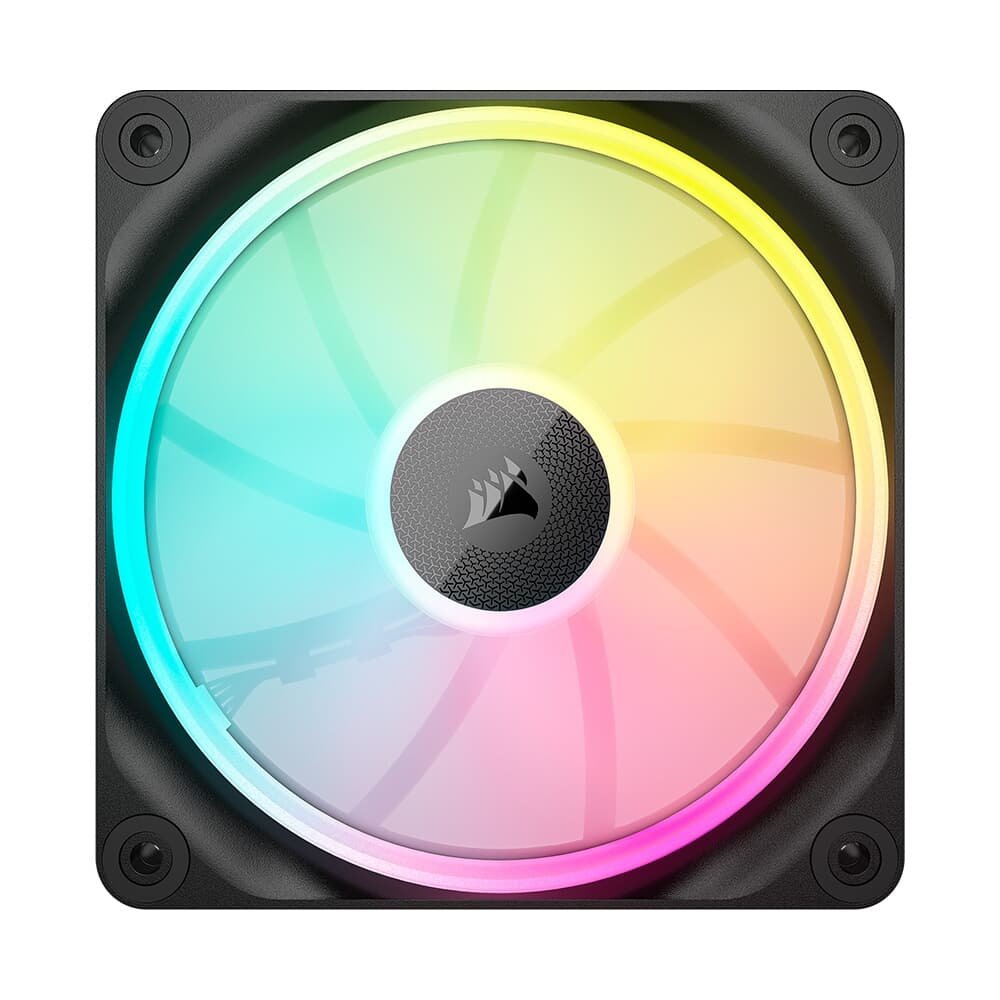 Kit com 3 Ventoinhas Corsair LX RGB Series, iCUE LINK LX120, 120mm, Preto - CO-9051026-WW